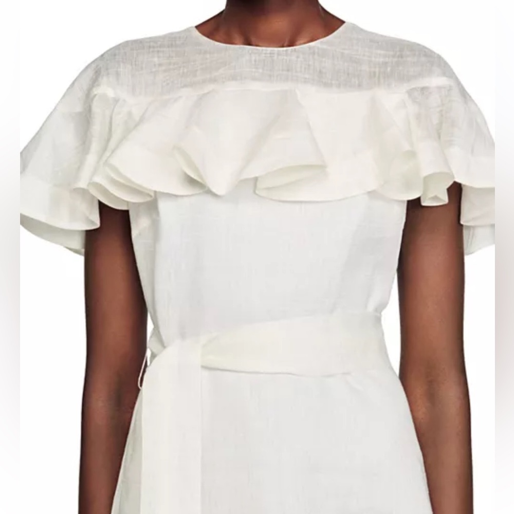 SANDRO Spring Summer
Majorque Ruffled Dress NWOT - Picture 3 of 8